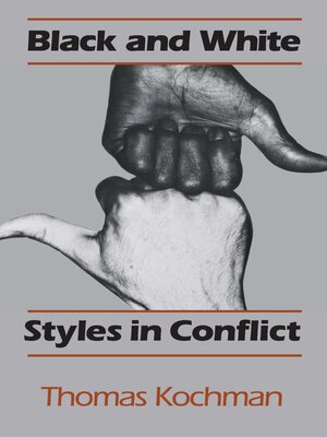 cover image of Black and White Styles in Conflict